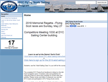 Tablet Screenshot of dycflyingscots.org